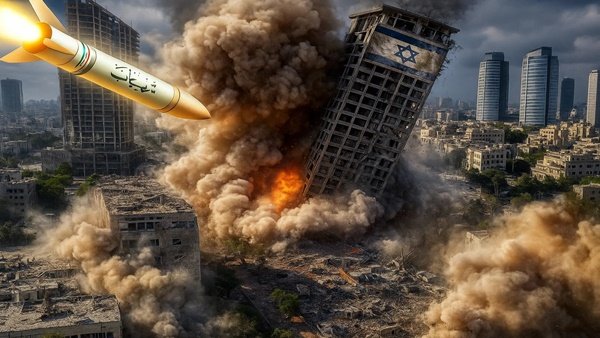Iran Luncurkan Serangan ke-17, Pangkalan Militer Israel Hancur Dihantam Rudal