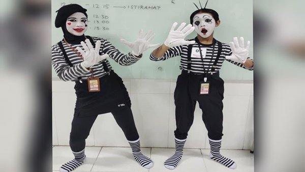 Syafa dan Zafran Harumkan SDN Borong Makassar, Juara I Pantomim FLS3N 2025