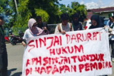 Garis Polisi Dicabut, Proyek Jalan Terus, HMI Curigai Permainan Kotor