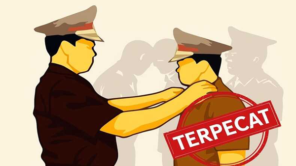 Disiplin Nol, Bripka Erwing Dipecat Setelah Menghilang Berbulan-bulan