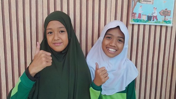 Kholbia dan Dita, Bibit Pebulu Tangkis Cilik dari SD Negeri Borong Makassar