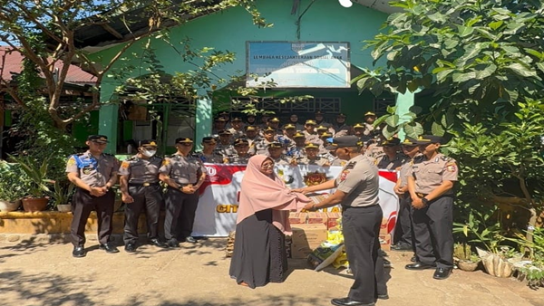 SIP Polda Sulsel Gelombang 2 Salurkan Bantuan ke Panti Asuhan Annaser Timur-Timur