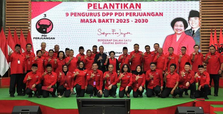 PDIP 2025–2030: Struktur Sudah Lengkap, Pengesahan Pemerintah Masih Ditunggu