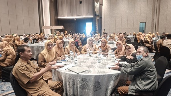 Kepsek SDN Parinring Ikuti Asesmen Kinerja Bersama 314 Kepala Sekolah se-Makassar