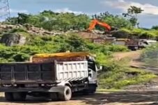 Diduga Ilegal, Tambang Galian C di Desa Tuju Kembali Menggila