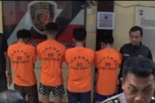 Aksi Sadis Remaja Terekam CCTV, Polisi Tangkap 4 Pelaku