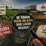 Siapa Diuntungkan? Lahan Negara 200 Hektare Diduga Jadi Tulang Punggung Pasokan Ubi Kayu Perusahaan